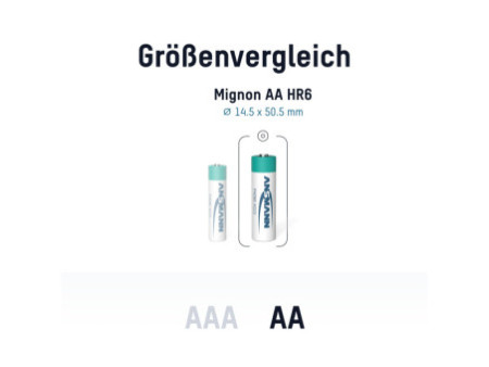 ANSMANN Pile rechargeable NiMH SPECIAL, Mignon AA, 800 mAh