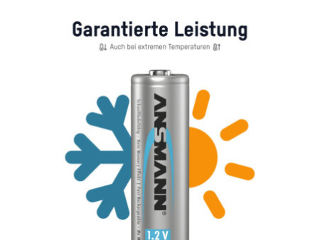 ANSMANN Pile rechargeable NiMH Premium, Mignon AA