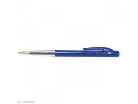 BIC Stylo à bille rétractable M10, bleu