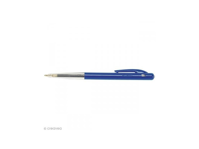 BIC Stylo à bille rétractable M10, bleu