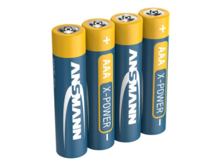 ANSMANN Pile alcaline 'X-Power', Micro AAA, blister de 4