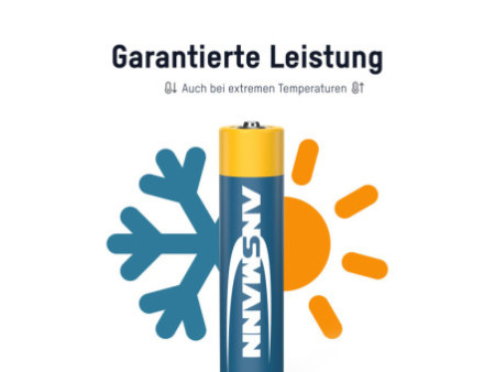 ANSMANN Pile alcaline 'X-Power', Micro AAA, présentoir de 20