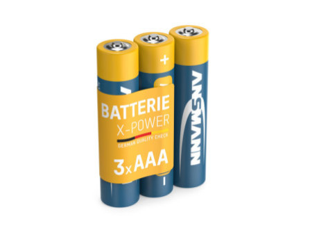 ANSMANN Pile alcaline 'X-Power', Micro AAA, présentoir de 30