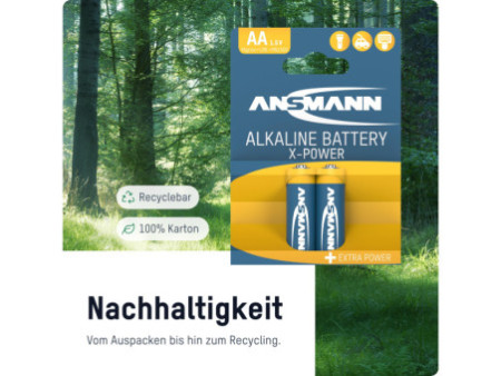 ANSMANN Pile alcaline 'X-Power', Mignon AA, présentoir de 40