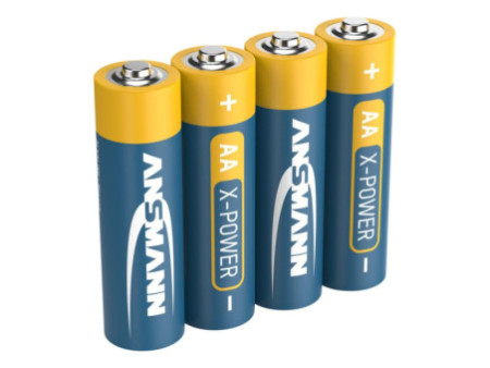 ANSMANN Pile alcaline 'X-Power', Mignon AA, blister de 4