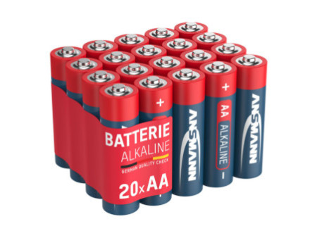 ANSMANN Pile alcaline 'RED', Mignon AA, blister de 20