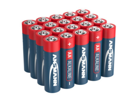 ANSMANN Pile alcaline 'RED', Mignon AA, blister de 20