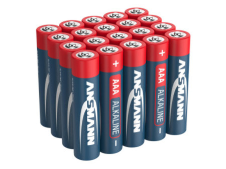 ANSMANN Pile alcaline 'RED', Micro AAA, blister de 20