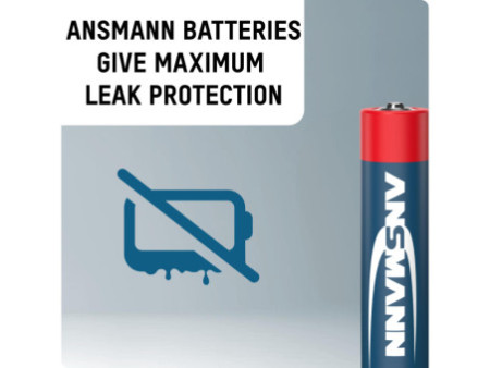 ANSMANN Pile alcaline 'RED', Micro AAA, blister de 20