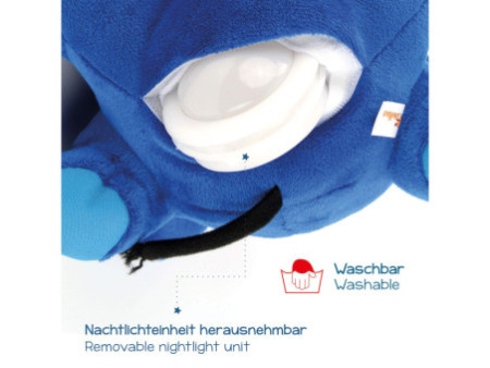 ANSMANN Veilleuse en peluche 'éléphant'