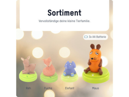 ANSMANN Veilleuse mobile 'souris'