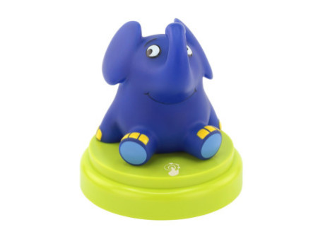 ANSMANN Veilleuse mobile 'Elephant', bleu/vert