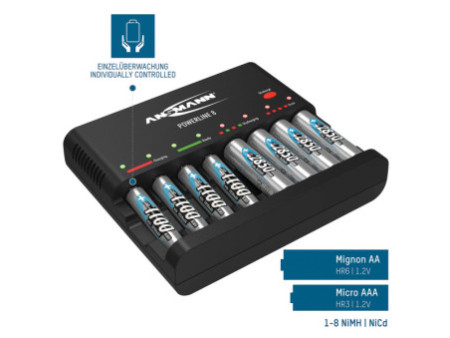 ANSMANN Chargeur 'POWERLINE 8'