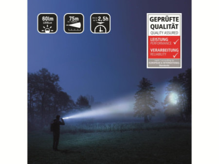 ANSMANN Lampe de poche LED Future T50F