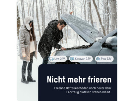 ANSMANN Testeur de batterie de voiture 'Power Check 12-24 V'