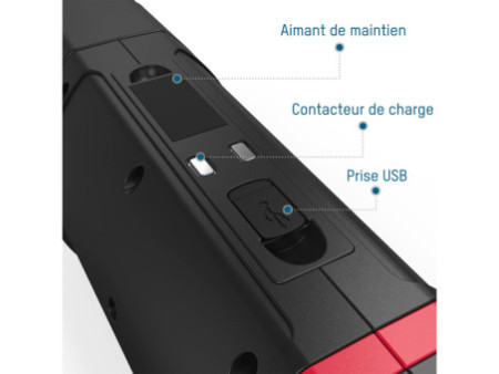 ANSMANN Projecteur portable LED HS5R, batterie intégrée