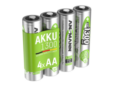 ANSMANN Pile rechargeable NiMH, maxE Mignon AA, 1.300 mAh