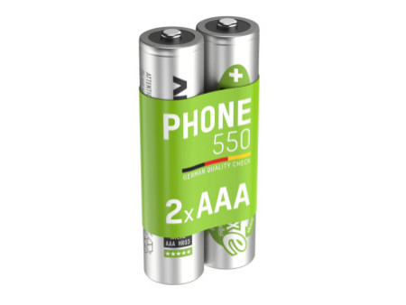 ANSMANN Pile rechargeable NiMH, maxE Micro AAA, 550 mAh