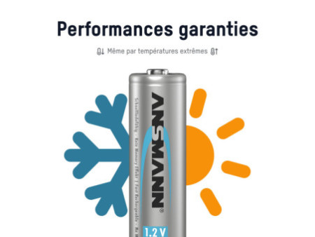 ANSMANN Pile rechargeable Digital NiMH, Mignon AA, 2.850 mAh