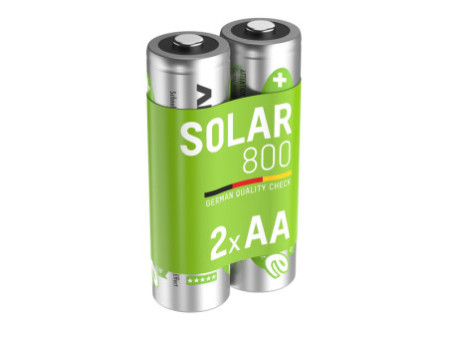 ANSMANN Pile rechargeable Solar NiMH ,Mignon AA, 800 mAh