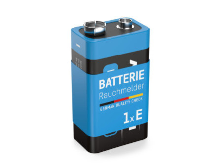 ANSMANN Pile au lithium, durée de vie 10 ans, E-bloc (9V)