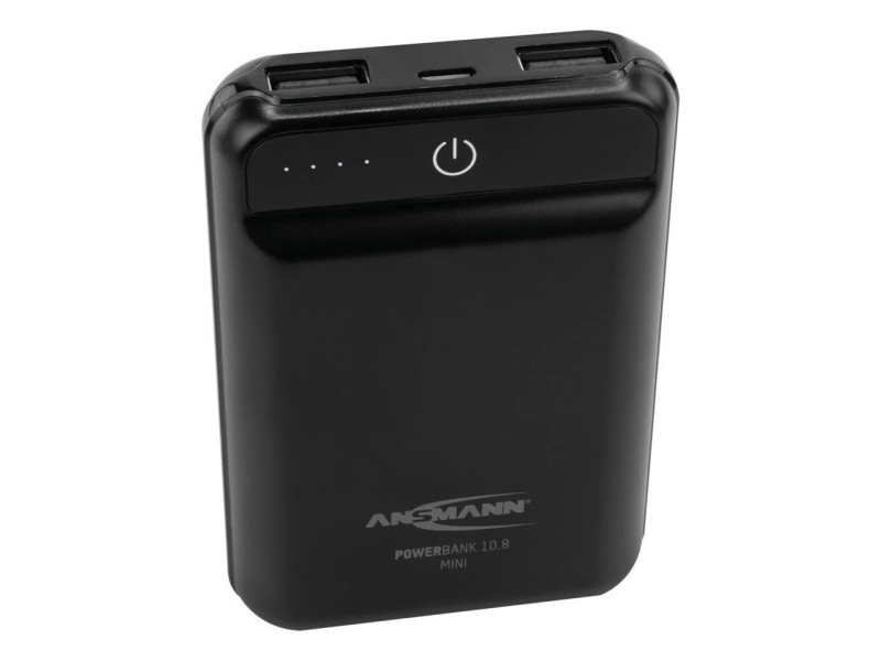 ANSMANN Powerbank 10.8 mini, 10.000 mAh, noir