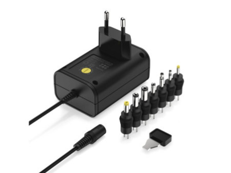 ANSMANN Bloc secteur universel APS 1000, 12 W / 3-12 V, noir