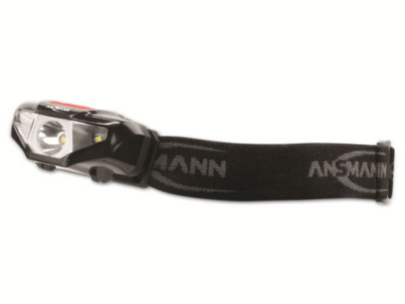 ANSMANN Lampe frontale LED, HD70B, 65 lumens, IP44, noir