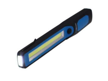 ANSMANN Lampe d'atelier à LED WL250B slim, noir/bleu