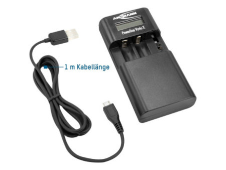 ANSMANN Chargeur universel Powerline Vario X, noir