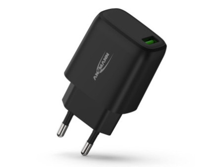 ANSMANN Chargeur secteur USB HOME CHARGER HC1180QC, noir