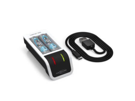 ANSMANN Chargeur rapide Comfort Mini, 2 piles incl.