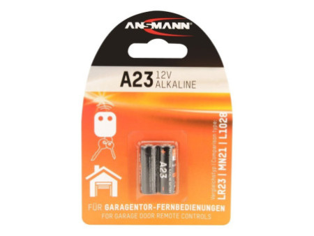 ANSMANN Pile alcaline, A23/LR23, blister de 2
