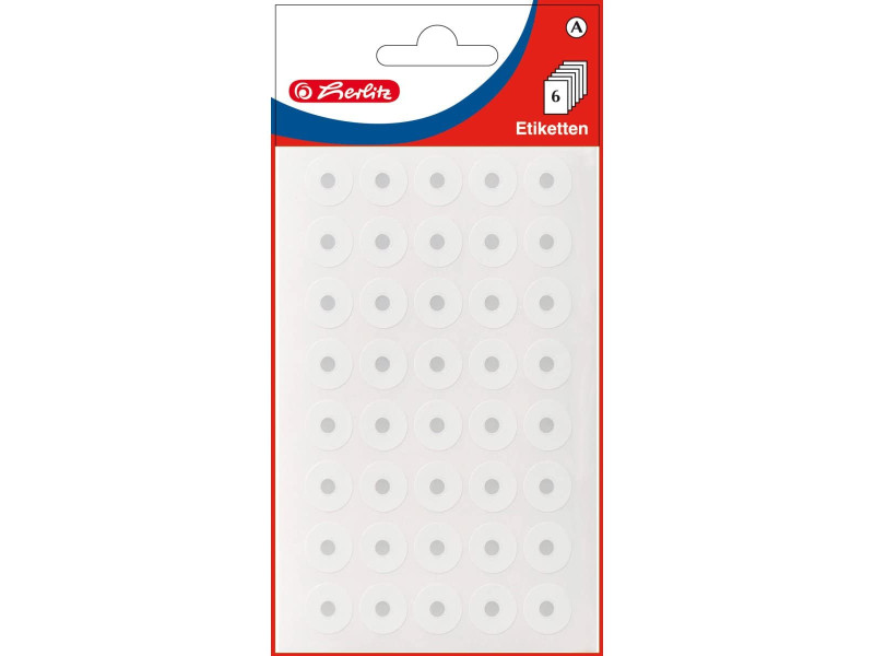 herlitz Oeillets de renforcement 13 mm, blanc