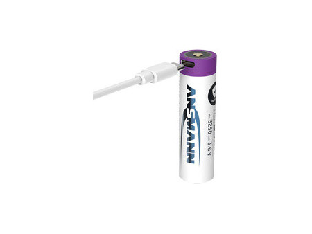 ANSMANN Pile rechargeable Li-Ion 18650, 2.600 mAh