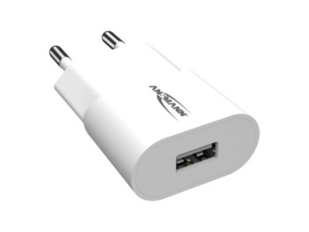 ANSMANN Chargeur USB Home Charger HC105, femelle USB, blanc