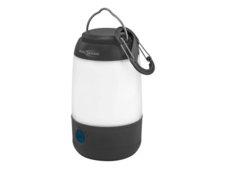 ANSMANN Mini lampe de camping, boîtier en plastique, noir