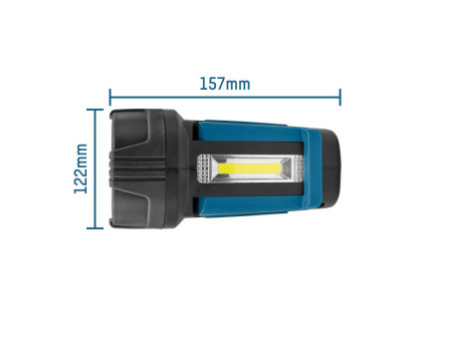 ANSMANN Projecteur LED portable HS230B, noir/bleu