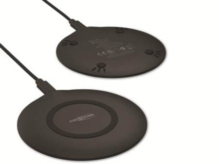 ANSMANN Chargeur à induction WiLine 15R, 15 watts, noir