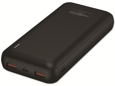 ANSMANN Powerbank PB320PD, 20.000 mAh, noir