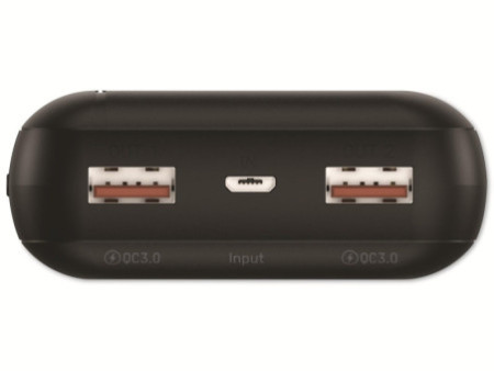 ANSMANN Powerbank PB320PD, 20.000 mAh, noir