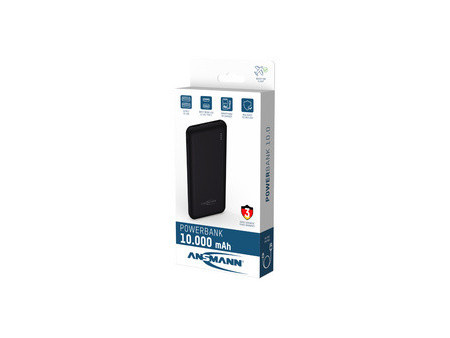ANSMANN Powerbank PB212, 30.000 mAh, noir