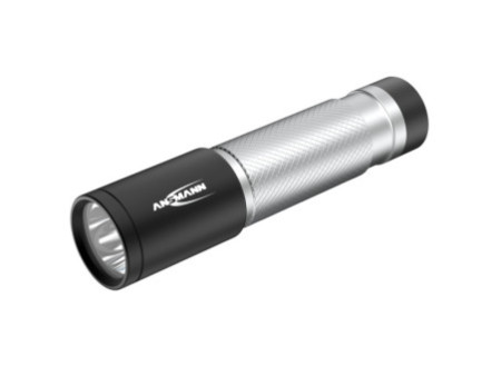 ANSMANN Lampe de poche LED, Daily Use 70B, argent/noir