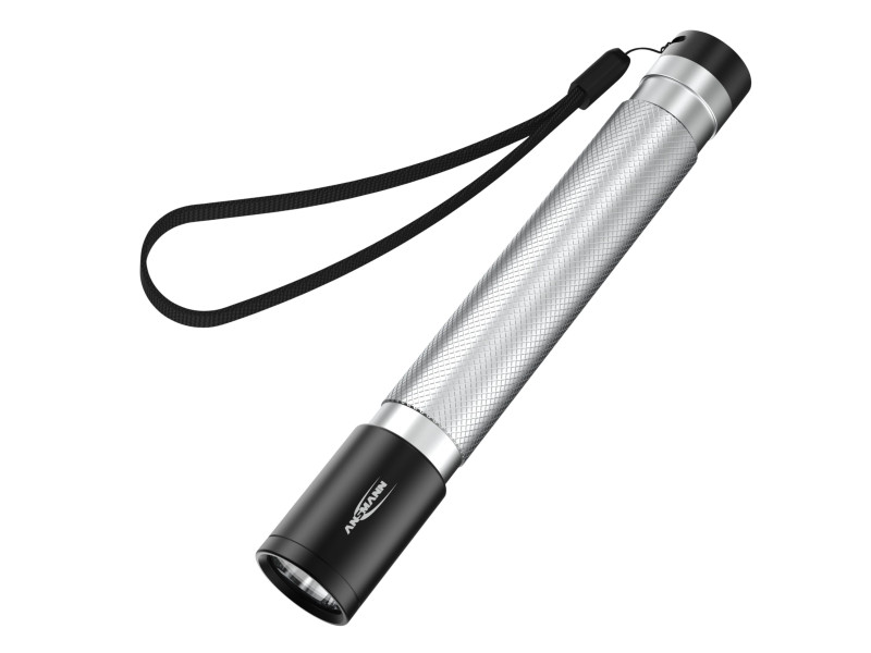 ANSMANN Lampe de poche LED, Daily Use 150B, argent/noir
