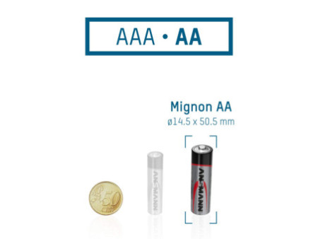 ANSMANN Pile alcaline, AA, pack de 100