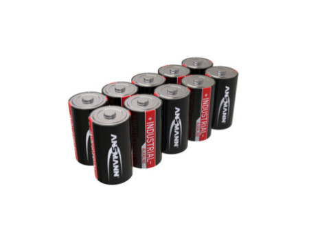 ANSMANN Pile alcaline 'Industrial', Mono D, pack de 10