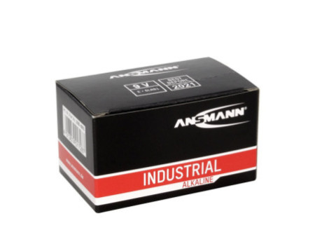 ANSMANN Pile alcaline 'Industrial', E-bloc, pack de 10