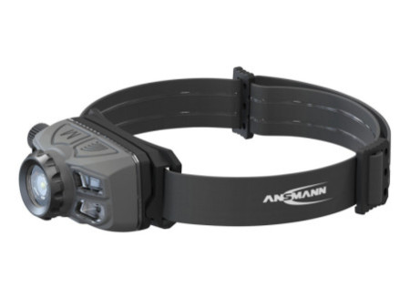 ANSMANN Lampe frontale LED à capteur HD450FRS, 450 lumen