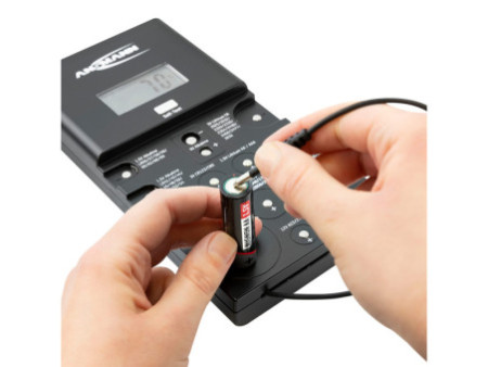 ANSMANN Testeur de piles 'ENERGY CHECK LCD', noir