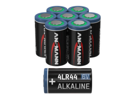 ANSMANN Pile alcaline 4LR44, 6 V, en lot de 8